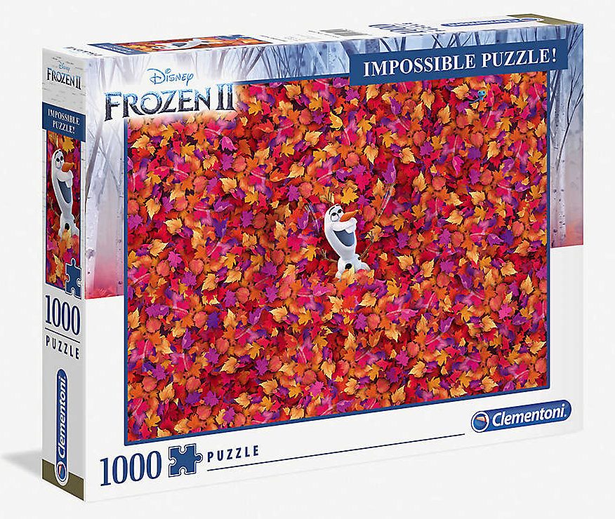 Clementoni Impossible Puzzle : Disney Frozen II 1000 Piece Puzzle image 0